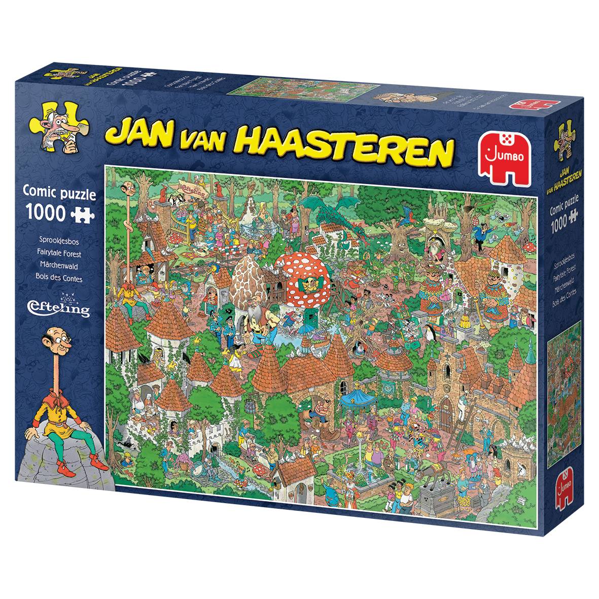 Jumbo 20045 Jan van Haasteren Efteling Märchenwald 1000 Teile Puzzle