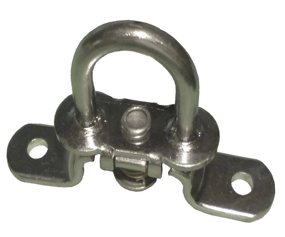 5 Stück - Drehverschluss für Ovalösen - verzinkt - 42x22mm - Hoch