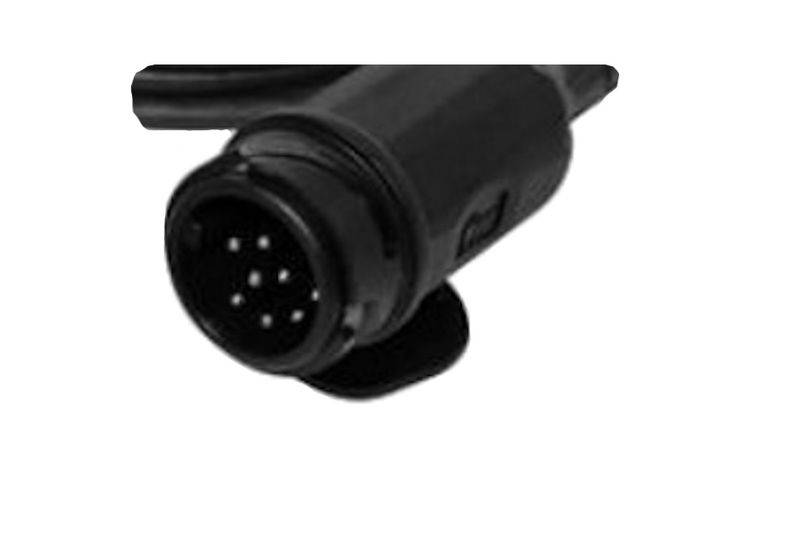 Aspöck Anhängerkabel 7m - 13-polig Stecker - Kabelbaum + 10 x Kabelschellen