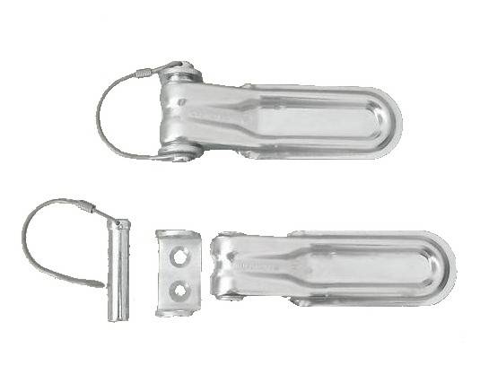 2 x Klappscharnier 174 mm lang + Scharnierbolzen Bolzen 16mm