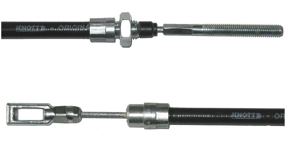 1x Knott Bremsseil - HL: 1600mm - GL: 1900mm - Ausführung bis ca.1993