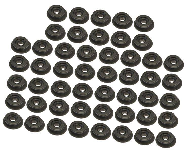 50 x Rundknopf Ø 20/25 mm für 6 - 8 mm Seil Expanderseil - Planenknopf