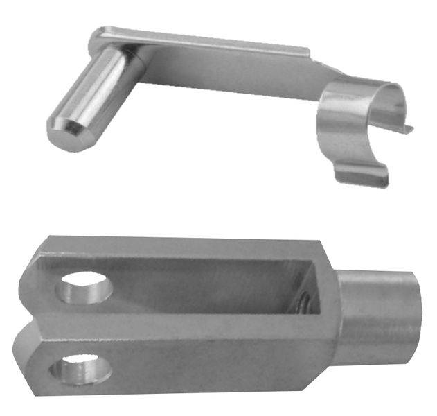 1 Stück - Gabelkopf M12 - 12x48 - DIN71752 mit ES Bolzen