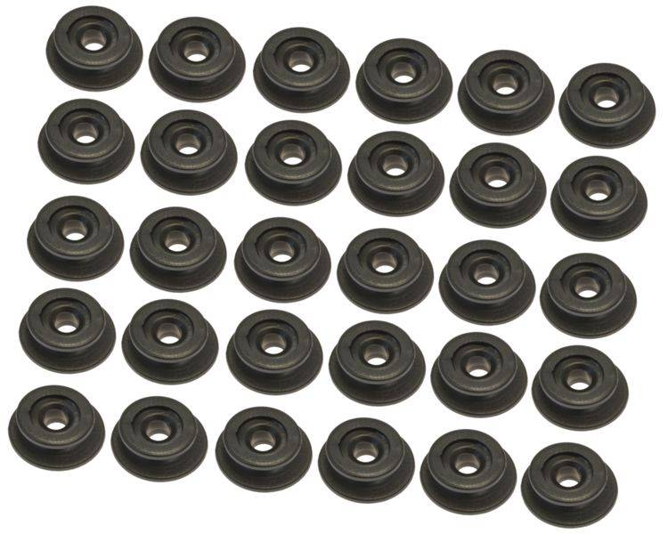 30 x Rundknopf Ø 20/25 mm für 6 - 8 mm Seil Expanderseil - Planenknopf
