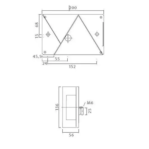 Aspöck Multipoint 4 - Leuchten Set - 7polig 5 m Kabel + 2 x 0,2 m Abgang Aspöck Multipoint 4 - Leuchten Set - 7polig 5 m Kabel + 2 x 0,2 m Abgang