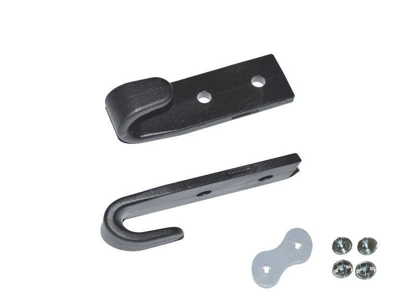 20 x Schleuderhaken Planenhaken schwarz für Expanderseil etc. inkl. Doppel Calott