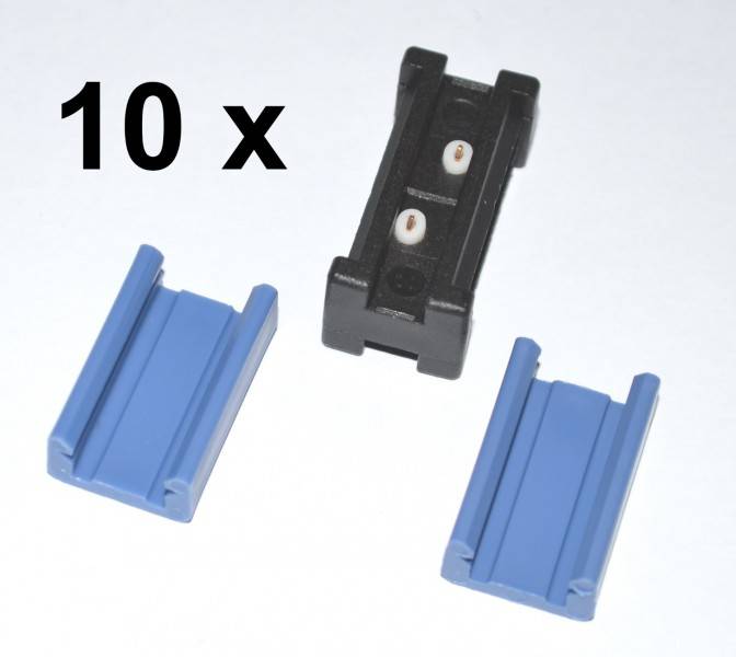 10 x Aspöck DC Flachkabelverbinder