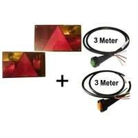 Aspöck Multipoint 1 - Lampen Set - Leuchte L und R + Open End Kabel 3m Aspöck Multipoint 1 - Lampen Set - Leuchte L und R + Open End Kabel 3m