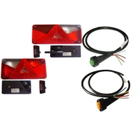 Aspöck Multipoint 5 - Leuchten Set - Leuchte R und L + Open End Kabel 3 m Aspöck Multipoint 5 - Leuchten Set - Leuchte R und L + Open End Kabel 3 m