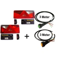 Aspöck Multipoint 5 - Leuchten Set - Leuchte R und L + Open End Kabel 3 m Aspöck Multipoint 5 - Leuchten Set - Leuchte R und L + Open End Kabel 3 m