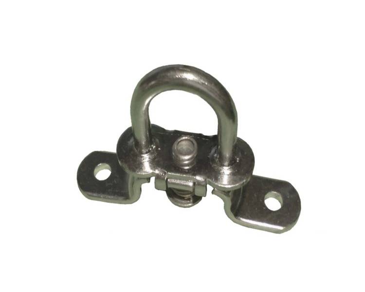 10 Stück - Drehverschluss für Ovalösen - verzinkt - 42x22mm