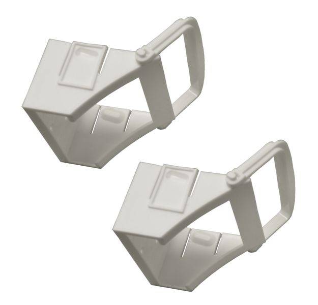 2 Stück - Klapphalter für Unterlegkeile - Zubehör - Ohne Unterlegkeil