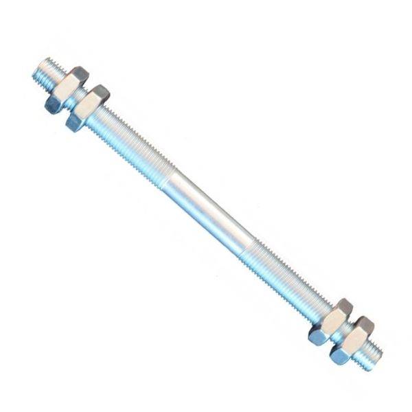 1 Stück Gewindestange M8 Rechts - Links Gewinde 160 mm + 4 Muttern