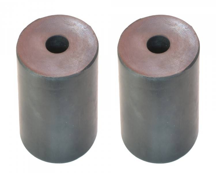 2 x Gummipuffer 63x63mm für DDR Anhänger HP300 HP350 HP400 - Gummifeder