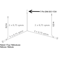 Aspöck Multipoint 4 - Leuchten Set - 7polig 7 m Kabel + 2 x0,2m Abgang Aspöck Multipoint 4 - Leuchten Set - 7polig 7 m Kabel + 2 x0,2m Abgang