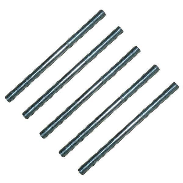 5 Stück Gewindestange M8 Rechts - Links Gewinde 300 mm