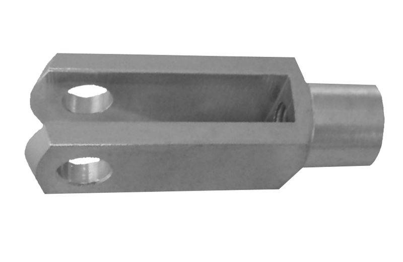 50 Stück - Gabelkopf - 10x40 - M10 - verzinkt