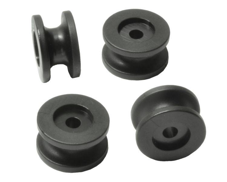 12 Stück - Rundknopf für 6 - 8 mm Expanderseil - Planenknopf