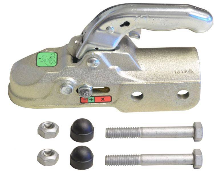 1 x Knott -Kugelkupplung - K35-C - 3500kg - Ø60mm - Bohrungen Ø14,5mm + Schrauben