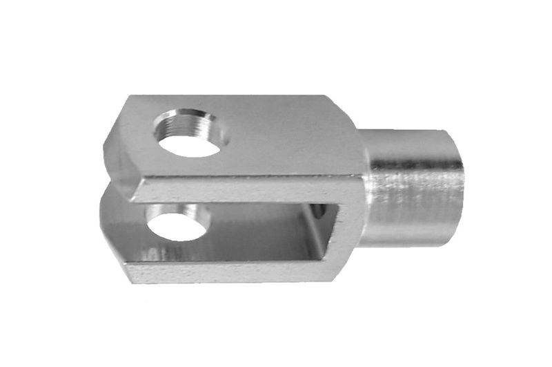 20 Stück - Gabelkopf 6x12 - M6 verzinkt