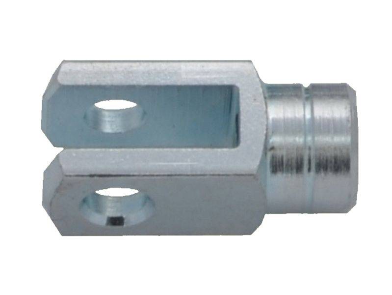 50 Stück - Gabelkopf - Gabelgelenk 8x16 DIN71752 - M8 Linksgewinde