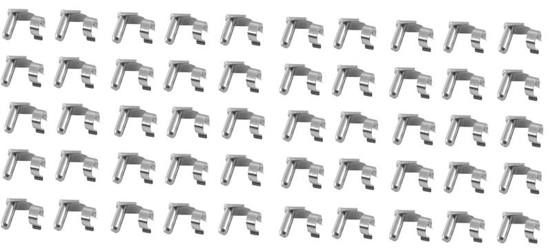 50 Stück - Federklappbolzen für Gabelkopf 12 x 24