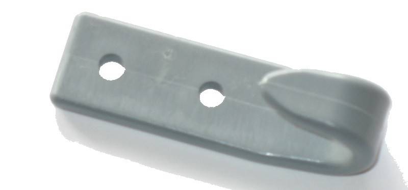 100 x Schleuderhaken Planenhaken GRAU für Expanderseil etc.