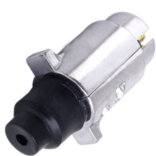 7 poliger Kabelstecker Metall Wohnwagen Anhänger Stecker Anhängerstecker