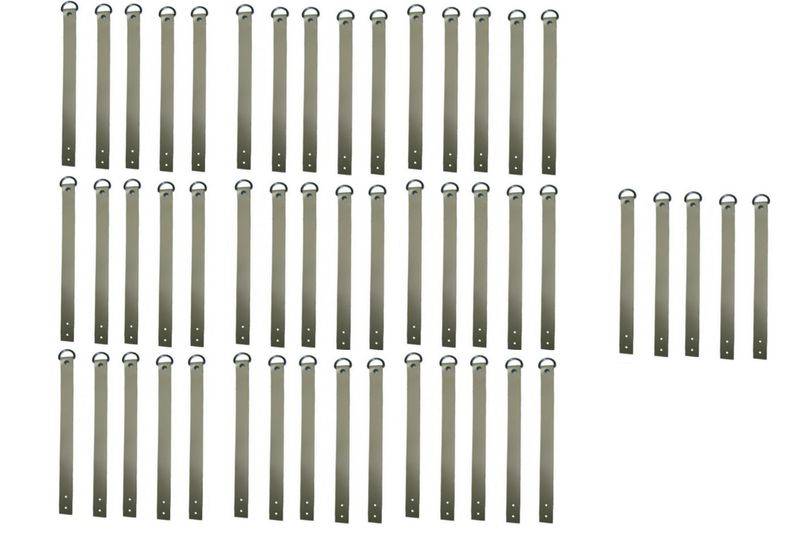 50 Stück - Aufrollriemen 300 mm, Gewebeverstärkt, Kunststoff