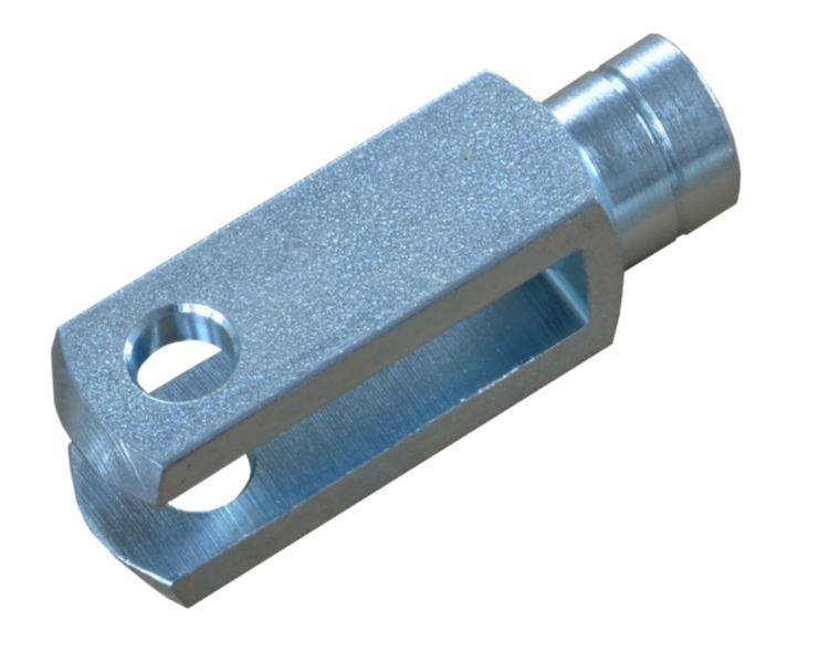 10 Stück - Gabelkopf - Gabelgelenk - 16x64 - M16 LINKS