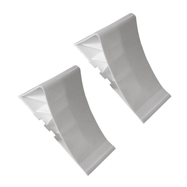 2 Stück - Unterlegkeil für Autoanhänger - Zubehör - ohne Halter