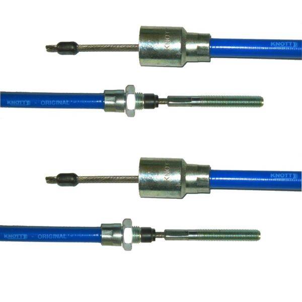 2 x Knott Bremsseil 37086.13 HL: 1130 mm - GL: 1340 mm --- Nirosta