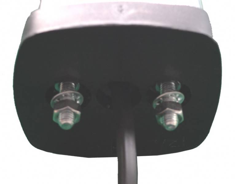 4 x Aspöck Squarepoint Positionsleuchte, Seitenmarkierungsleuchte Squarepoint Rot / Weiss incl. Soffitte