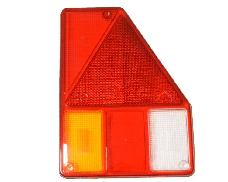 Aspöck Earpoint 1 Rücklichtglas rechts mit Rückfahrscheinwerfer - Lichtscheibe