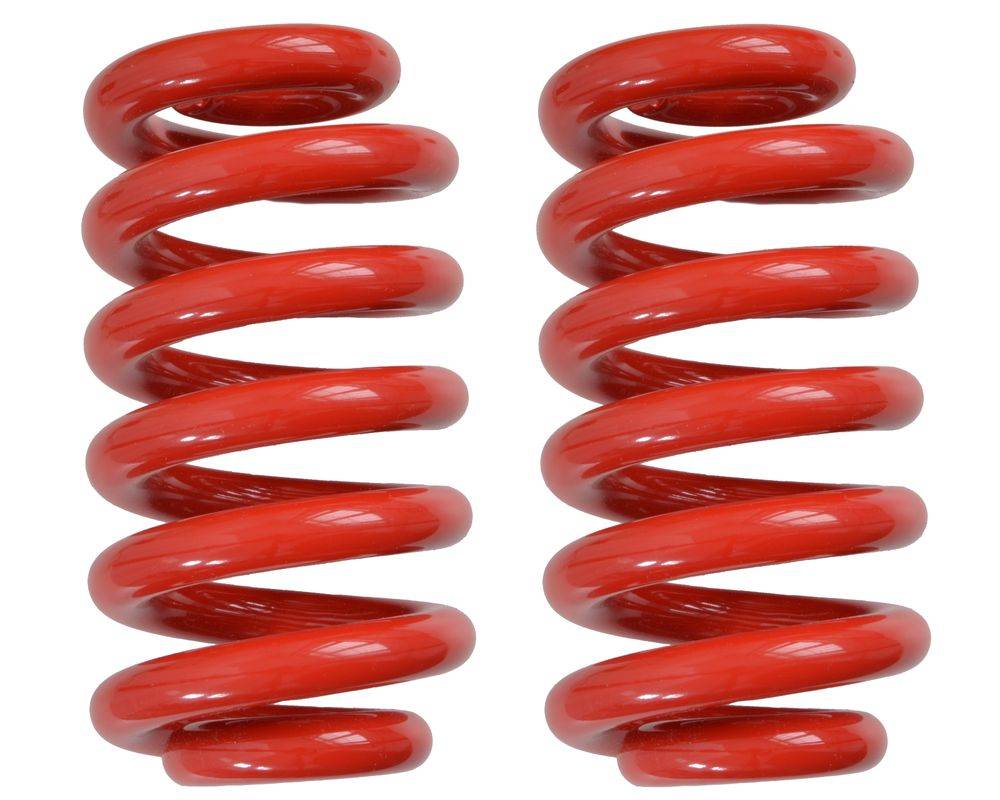 2 Stück Schraubenfedern für Westfalia Anhänger 1800 kg - Farbe: rot