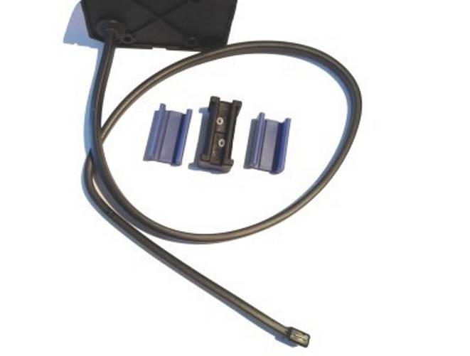 2 x Aspöck Flexipoint 1 rot mit 0,5 m DC-Kabel + DC Verbinder - 31-6509-067