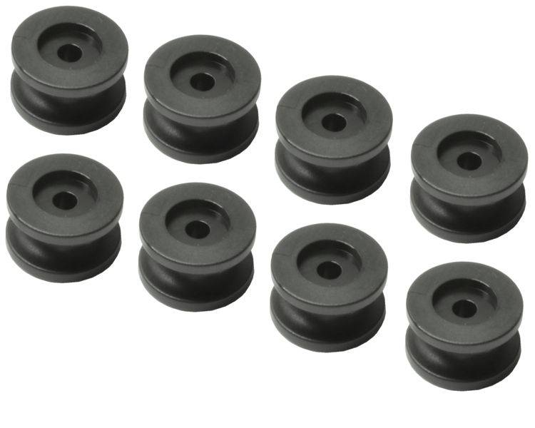 8 Stück - Rundknopf für 6 - 8 mm Expanderseil - Planenknopf