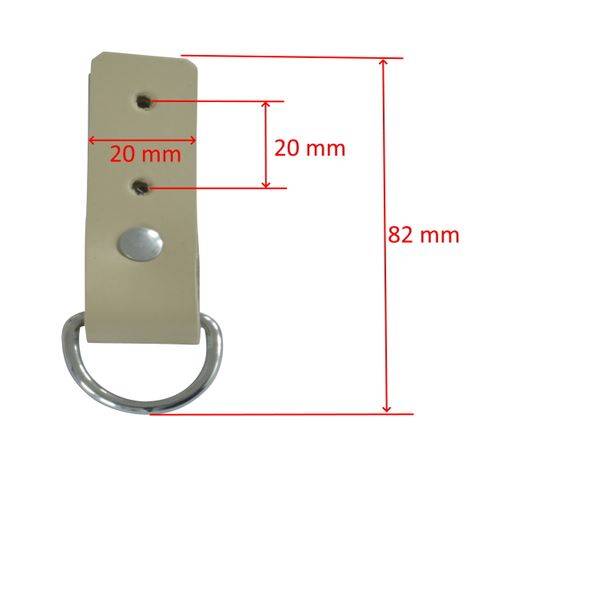 10 Stück - Aufrollriemen 82 mm, Gewebeverstärkt, Kunststoff