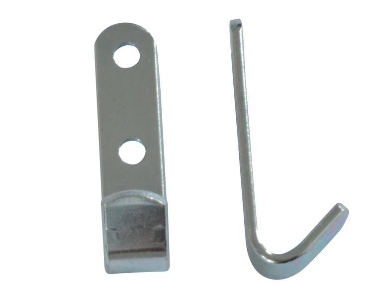 4 Stück - Schleuderhaken Planenhaken Haken Stahl 