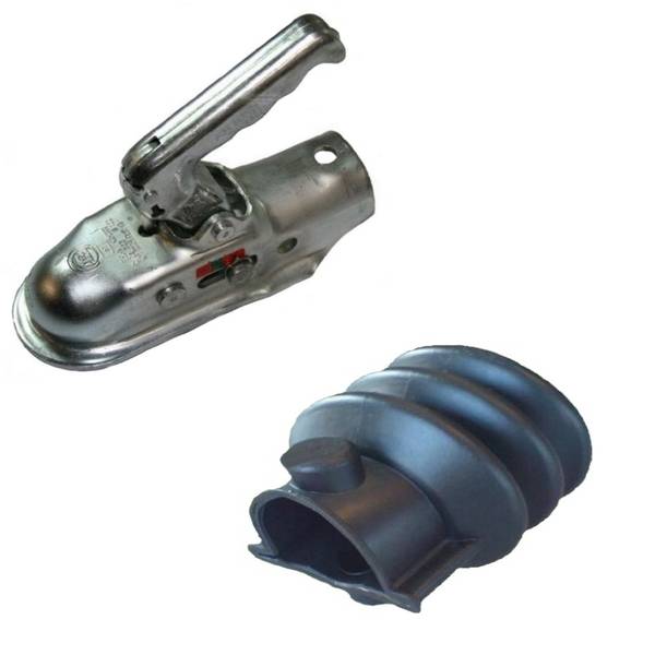 Set - Knott - Kugelkupplung - K20-B N3 - 2000kg - Ø 45 mm + Faltenbalg