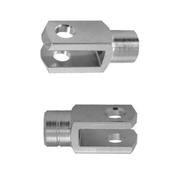 1 Set - Gabelkopf - 12x24 - M12 - Rechtsgewinde + Linksgewinde