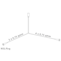 1 x Aspöck Multipoint 1 - Leuchten Set - 7polig - 8m Kabelbaum 1 x Aspöck Multipoint 1 - Leuchten Set - 7polig - 8m Kabelbaum