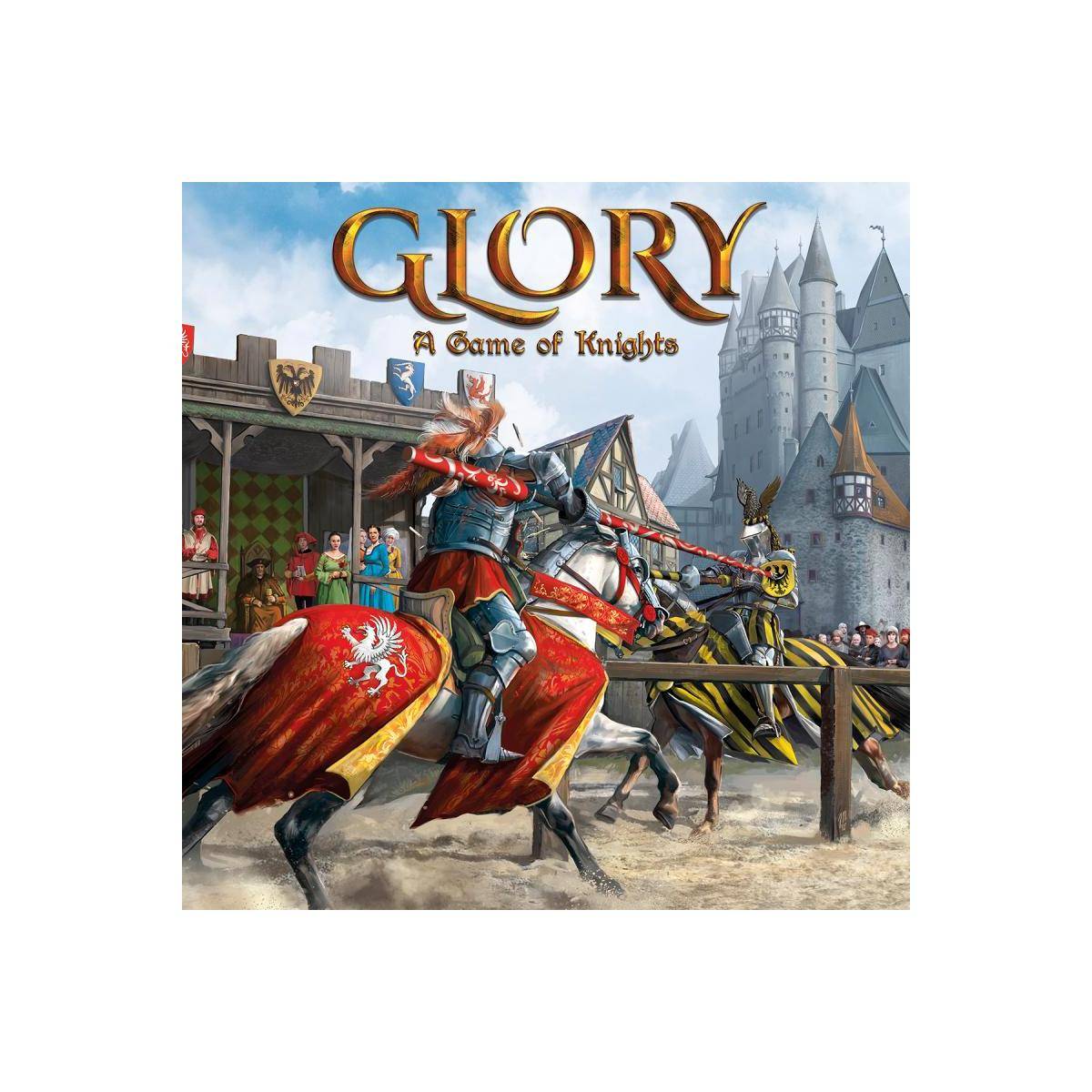 UGGD0010 - Glory: A Game of Knights - Brettspiel, für 1-4 Spieler, ab 14 Jahren (DE-Ausgabe)