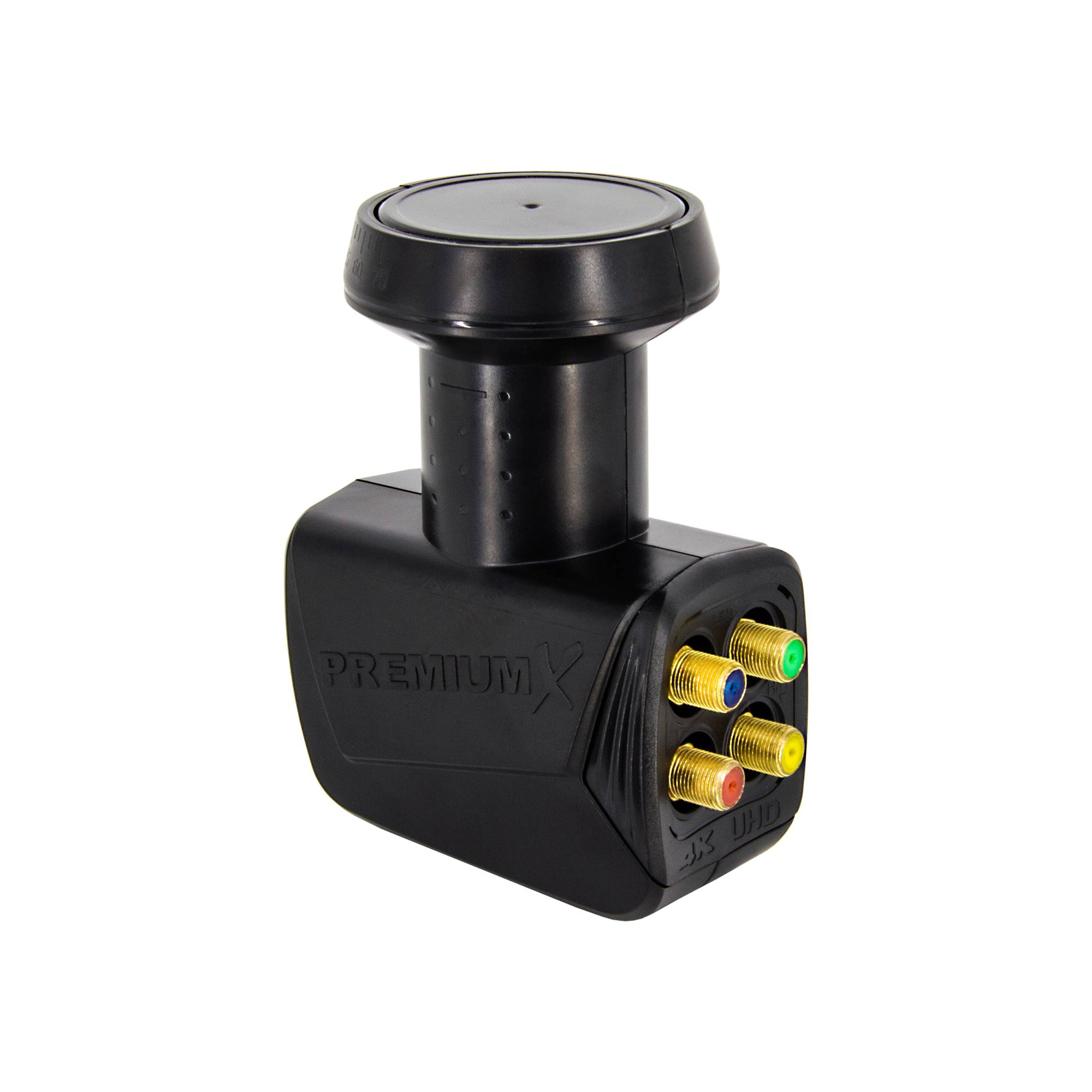 PremiumX Satelliten-Komplettanlage Fuba DAA 850 G Satellitenschüssel Alu Grau 5/12 Multiswitch LNB F-Stecker, 1 SAT 12 Teilnehmer