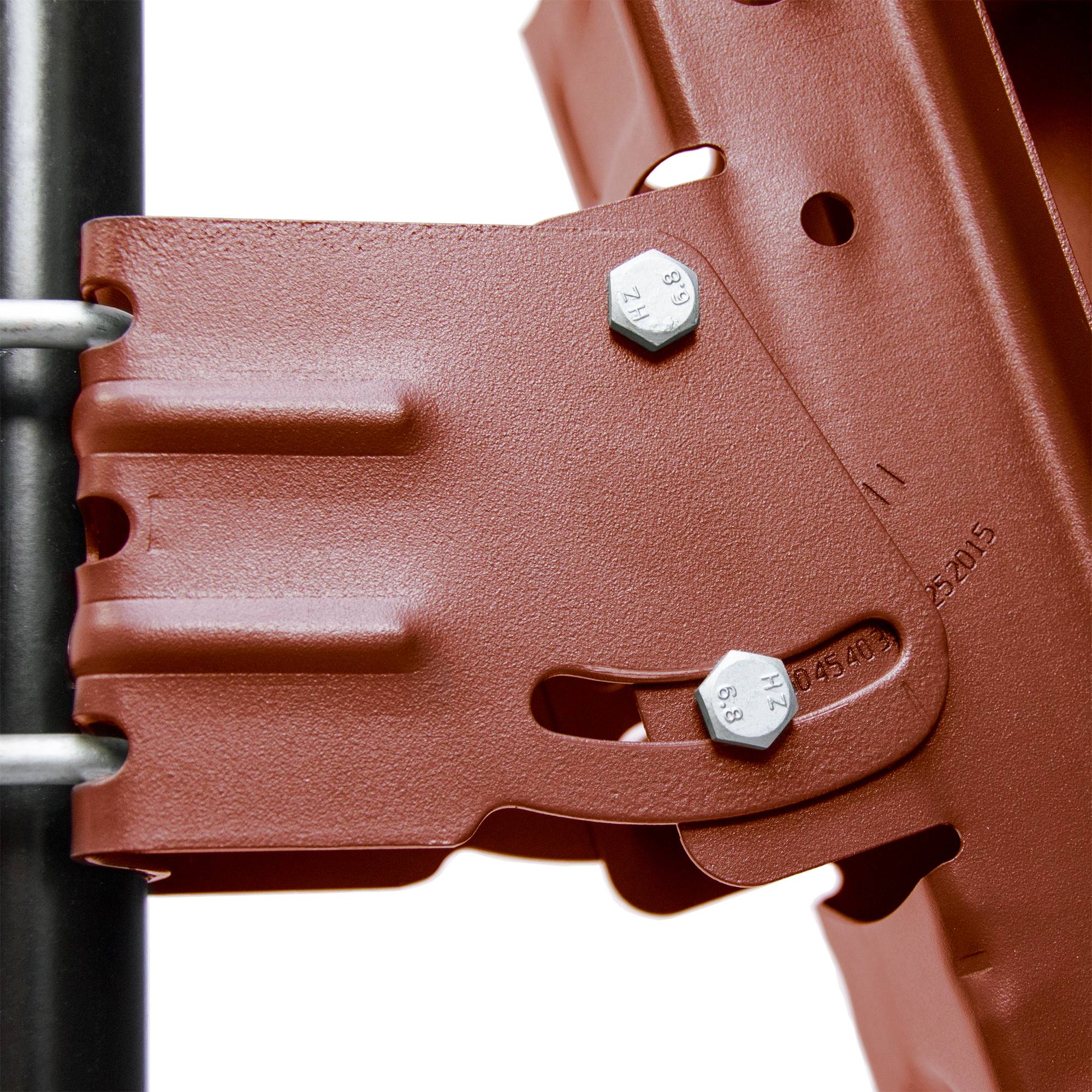 PremiumX Satelliten-Komplettanlage 100cm Satellitenschüssel Aluminium Rot Satellitenantenne Octo LNB F-Stecker, SAT bis 8 Teilnehmer