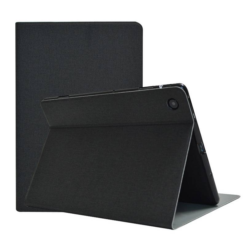 Für Teclast M40SE Aufstellbare Kunstleder Tablet Hülle Cover Tasche Case Schwarz