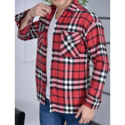 Megaman Jeans H-259 Flanellhemd Kariert Hemd Holzfällerhemd Herren Holzfäller Baumwolle Rot M Megaman Jeans H-259 Flanellhemd Kariert Hemd Holzfällerhemd Herren Holzfäller Baumwolle Rot M
