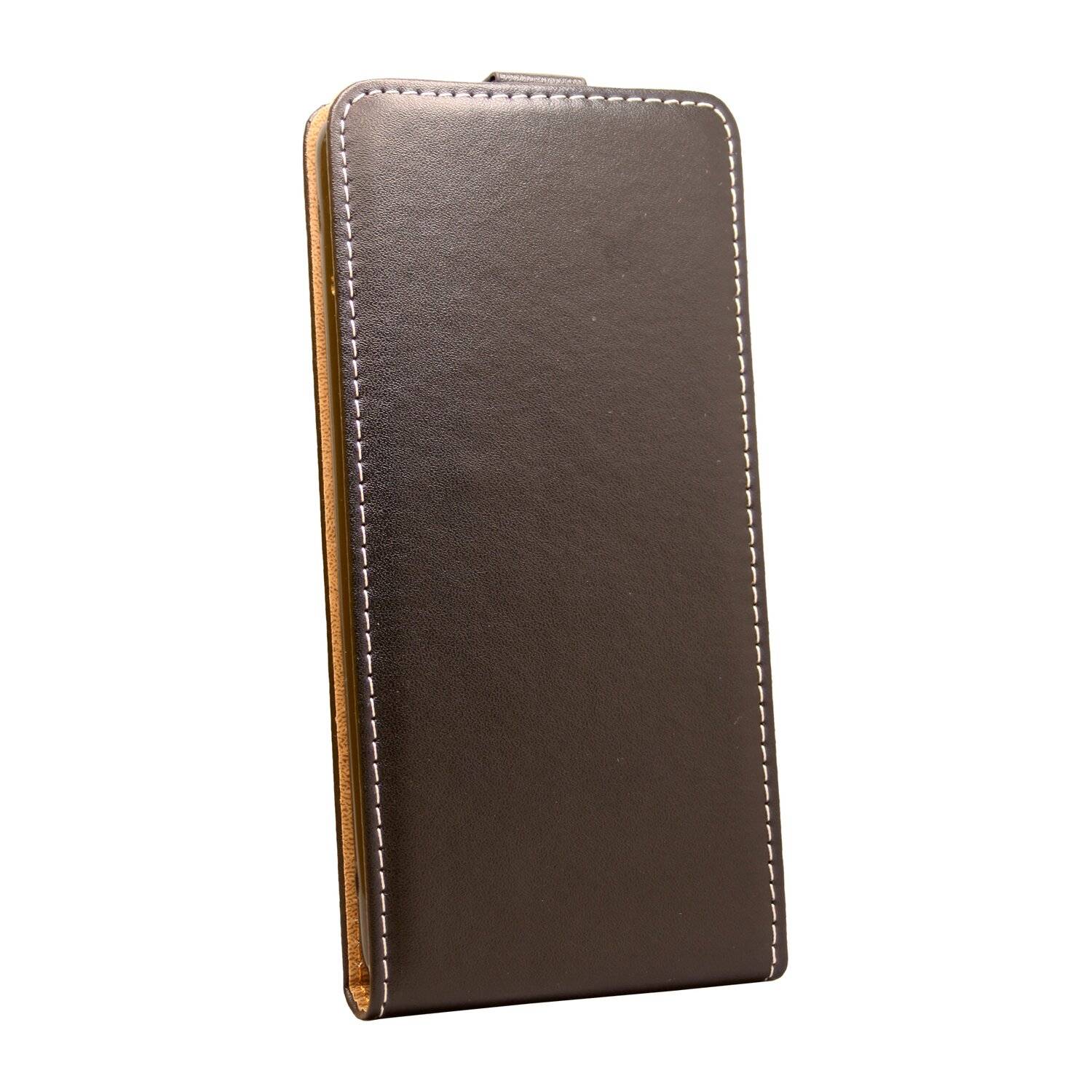 cofi1453® Flip Case für Samsung Galaxy S21 FE Handy Tasche vertikal aufklappbar Schutzhülle Klapp Hülle Schwarz