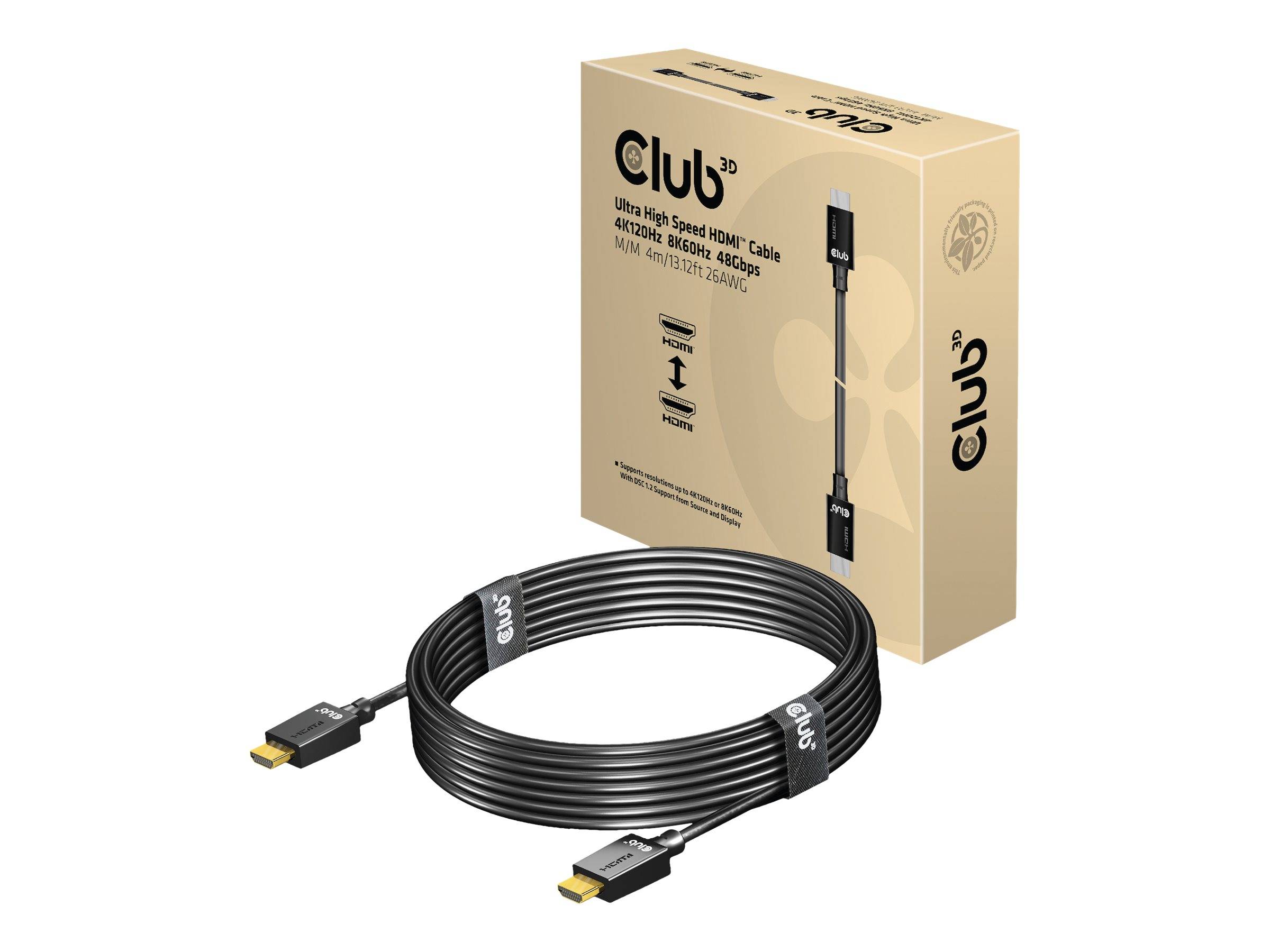 Club 3D - Ultra High Speed - HDMI-Kabel - HDMI männlich bis HDMI männlich