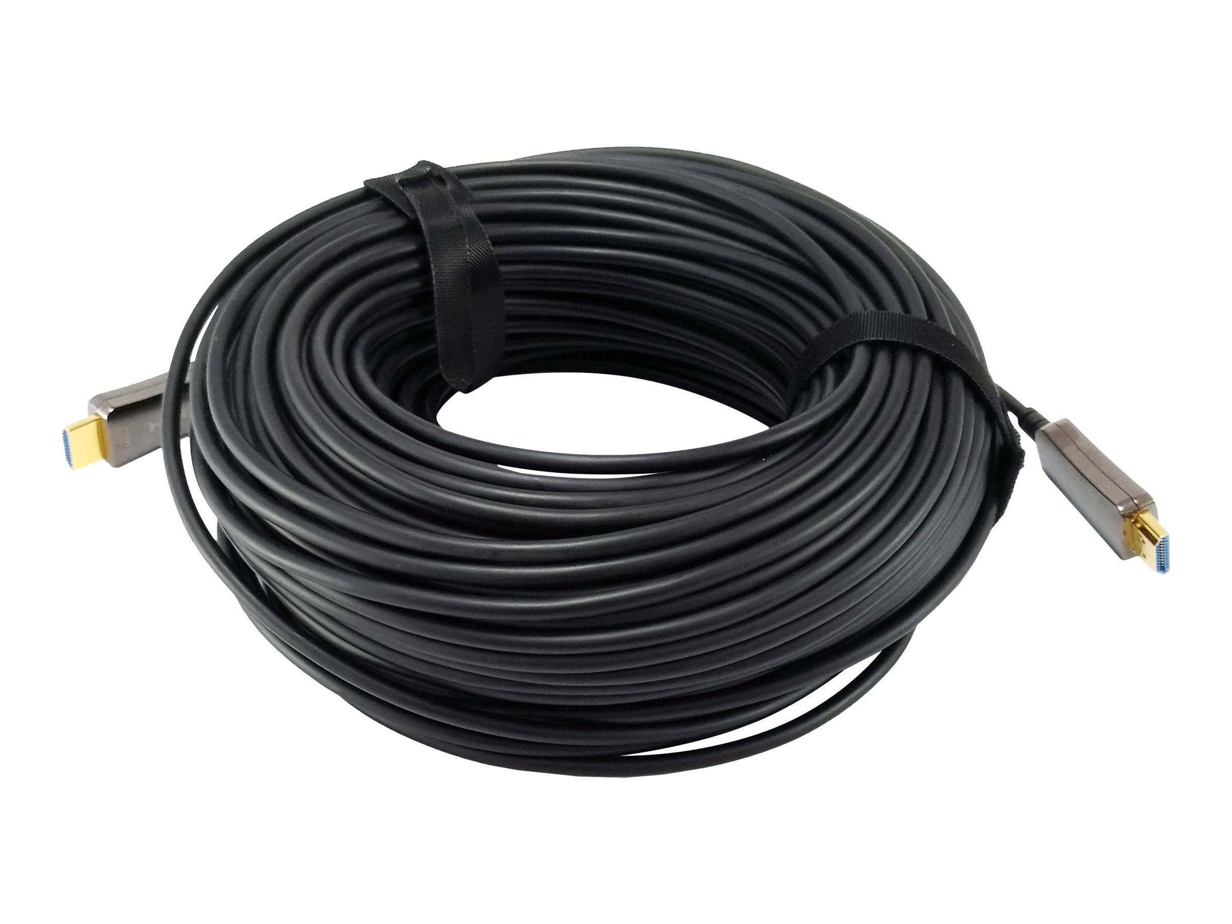 Equip Life - Highspeed - HDMI-Kabel mit Ethernet - HDMI männlich zu HDMI männlich - 50 m - 4K Unterstützung, Active Opti